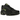 Nike Air Max Plus Black Volt baskets vue latérale avec empeigne rainurée noire, détails jaune néon et semelle noire avec unités Air visibles