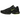 Nike Air Max Plus Black Volt baskets en vue angulaire avec tige en mesh noir, accents jaune fluo saisissants et semelle Tuned Air apparente