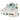 Nike Air Max Plus Marseille baskets vue latérale avec empeigne en textile blanc, détails gris, cage en plastique et unités Air visibles