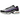 Nike Air Max Plus Reverse Grape baskets vue en angle montrant une empeigne violette distinctive, des renforts noirs et une semelle blanche.