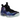 Nike Air Foamposite One Galaxy baskets vue sous angle avec empeigne multicolore motif galaxie et semelle noire