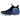 Nike Air Foamposite One Galaxy baskets en vue latérale inclinée avec le motif galaxie emblématique, des lacets noirs et une semelle solide