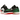 Air Jordan 1 Low Quai 54 baskets vue de profil avec empeigne en cuir blanc, détails rouges au talon et logo Quai 54 sur la languette