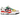 Nike Air Force 3 Low SP Nigo White baskets vue latérale avec détails en cuir blanc, accents multicolores et la semelle en gomme classique