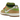 Nike SB Dunk Low Escargot baskets en vue latérale avec empeigne beige, swoosh vert, détails en daim et semelle extérieure gomme