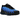 Nike Air Max Dn8 Hyper Royal baskets vue latérale avec empeigne en mesh profilée, unités Dynamic Air au talon et une semelle texturée bleue.