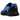Nike Air Max Dn8 Hyper Royal baskets vue en angle avec une empeigne bleue dynamique, un laçage détaillé et une unité de semelle Air visible.