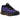 Nike Air Max Dn8 Black Total Orange Fierce Purple baskets vue de profil avec tige en mesh noir, détails orange et violet, et unité Air visible.