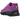 Nike Air Max Dn8 Vivid Purple Black baskets vue latérale avec empeigne en mesh violet intense, garde-boue noir et semelle Air Max moderne