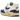 Nike Air Max 1 Athletic Department Deep Royal Blue baskets en vue latérale avec empiècements en daim bleu, semelle intermédiaire blanche et unité Air.