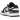 Nike Dunk Low SE Just Do It Iridescent baskets vue latérale avec détails iridescents brillants, lacets blancs et semelle grise