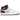 Air Jordan 1 Mid SE White Brown Blue Grey baskets en vue latérale présentant des empiècements en cuir blanc, marron, bleu et gris et des lacets.