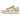 Nike Dunk Low SE Team Gold Suede baskets vue latérale avec détails en daim doré, base blanche et semelle extérieure en caoutchouc