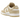 Nike Dunk Low SE Team Gold Suede baskets en vue angulaire. Présente une empeigne en daim doré, des détails blancs et une semelle plate classique.