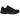 Nike P-6000 Premium Triple Black baskets vue latérale présentant une empeigne en mesh noir, des renforts en cuir et une semelle extérieure noire.