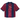 Travis Scott x Nike x FC Barcelona Retro 2000/01 Home Skeleton Jersey Multicolor baskets vue de face avec les rayures emblématiques bleu et rouge et col blanc