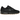 Nike Air Max 90 Black Smoke Grey Gum Reflective baskets profil latéral avec empeigne grise et noire, semelle intermédiaire blanche et gomme