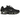 Nike Shox TL Black Iron Grey baskets en profil avec la semelle amortissante noire et grise caractéristique, empeigne en mesh et lacets.