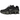 Nike Shox TL Black Iron Grey baskets vue latérale avec son système d'amorti mécanique caractéristique, empeigne en mesh noir et détails gris.