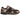 Baskets Nike Zoom Vomero 5 Plum Eclipse vue latérale avec superpositions brun foncé, empeigne en mesh et semelle beige