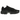 Nike Air Max Plus Black Anthracite Sail baskets en vue latérale classique avec empeigne en mesh noir, lignes ondulées emblématiques et unités Air