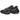 Nike Air Max Muse Triple Black baskets vue latérale avec empeigne entièrement noire, lacets et semelle intermédiaire avec amorti Air visible