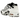 Nike Air Max Plus Drift Summit White baskets vue en angle avec une empeigne blanc cassé en matière synthétique et une semelle imposante