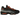 Nike Air Max 95 Black Hyper Crimson baskets en vue latérale classique mettant en valeur les panneaux superposés noirs et les détails hyper crimson.