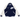 Nike x Nigo NRG Varsity Jacket Navy baskets de face en laine bleu marine avec des manches blanches et des écussons