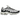 Nike Air Max Plus Panda baskets en vue latérale, dotées d'une empeigne blanche, de détails noirs et d'unités Air visibles dans la semelle.