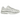 Baskets Nike P-6000 Summit White Pure Platinum vue de profil avec maille blanche, superpositions en cuir et le Swoosh emblématique