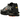 Nike Air Max Plus Camo Black Safety Orange baskets en vue angulaire avec motif camouflage noir, détails orange et amorti Air visible dans la semelle