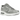 Nike Air Max 1 '86 Metallic Silver Cool Grey baskets en vue angulaire avec empeigne argentée, garde-boue classique et unité Air visible au talon.