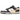 Nike Dunk Low Retro From Nike To You Midnight Navy baskets vue latérale avec empiècements en cuir bleu marine, base blanche et semelle en gomme