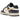 Nike Dunk Low Retro From Nike To You Midnight Navy baskets en vue latérale avec base en cuir blanc, détails marine et semelle intermédiaire blanche