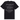 Supreme Corteiz Rules The World Tee Black baskets vue de face d'un t-shirt noir avec graphisme blanc sur la poitrine et logo co-marqué