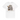 Supreme Satan Tee White baskets vue de face, montrant le t-shirt blanc avec imprimé graphique sur la poitrine et une coupe classique.