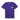 Supreme 4 Life Tee Purple baskets est en fait un t-shirt violet avec un graphique blanc sur le devant, vu d'un point de vue frontal