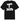 Supreme MLB Teams Sox Tee Black baskets vue de face avec logos d'équipes colorés imprimés sur un t-shirt en coton noir à col rond