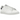 Adidas Stan Smith Primegreen White Collegiate Navy baskets vue latérale avec tige en cuir blanc, talon bleu marine et semelle en gomme