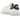 Adidas Stan Smith Primegreen White Collegiate Navy baskets vue latérale avec empeigne en cuir blanc, contrefort bleu marine et bandes perforées