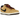 Nike SB Dunk Low City of Cinema baskets en vue angulaire avec tige beige texturée, swoosh noir contrastant et semelle intérieure à motifs.