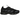 Nike Air Max Sunder Black Silver baskets en vue sous angle avec une empeigne noire, des details argentés et une fermeture éclair