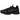 Nike Air Max Sunder Black Silver baskets en vue sous angle avec une empeigne noire et des details argentes