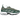 Nike Air Max Sunder Light Army Fir baskets vue latérale. Tige verte avec fermeture zippée distinctive, détails noirs et semelle amortissante.
