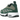 Nike Air Max Sunder Light Army Fir baskets vue latérale avec fermeture éclair, empeigne vert olive et semelle sculptée blanche et verte