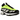 Nike Air Max Sunder Volt Black baskets vue latérale avec une empeigne en néoprène jaune fluo, des superpositions noires et une fermeture éclair.