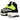 Nike Air Max Sunder Volt Black baskets en vue latérale angulée présentant une empeigne jaune néon caractéristique et des détails zippés noirs