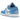 Air Jordan 1 Low SE White Legend Blue baskets vue latérale avec empeigne en cuir blanc, détails Swoosh bleu clair et semelle classique.