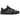 Nike Dunk Low Retro SE Off Noir Smoke Grey baskets vue latérale avec empeigne en cuir noir, détails gris et semelle intermédiaire blanche